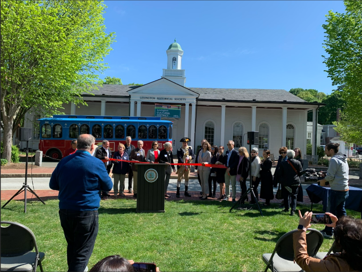 Massachusetts Cultural Council -Lexington Ribbon Cutting Ceremony